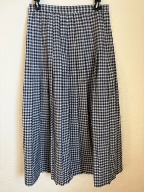 Vintage Mission Pleated A-Line Skirt